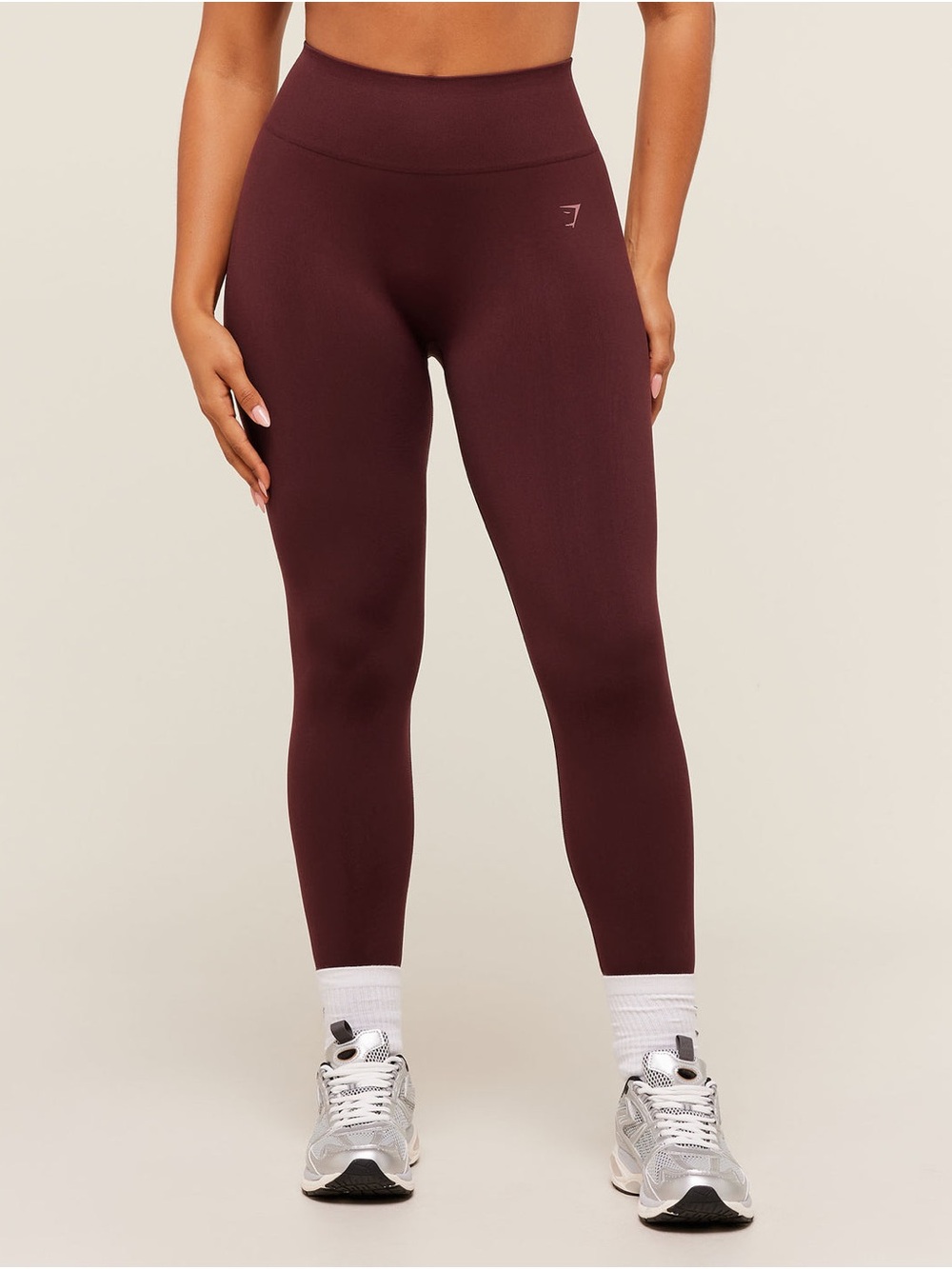Gymshark Seamless High Waist Soft Sculpt Legging Rich Maroon Small
